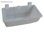 Подробнее... Кормушка-поилка пластиковая малая (14см)
